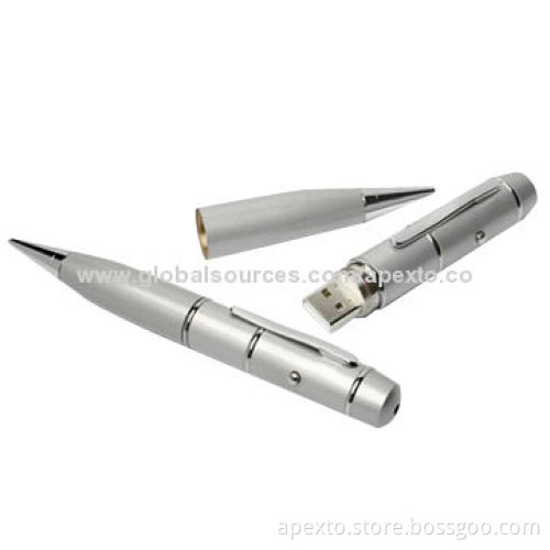 Pen-shaped USB Flash Drives with Password and Bootable FunctionsNew